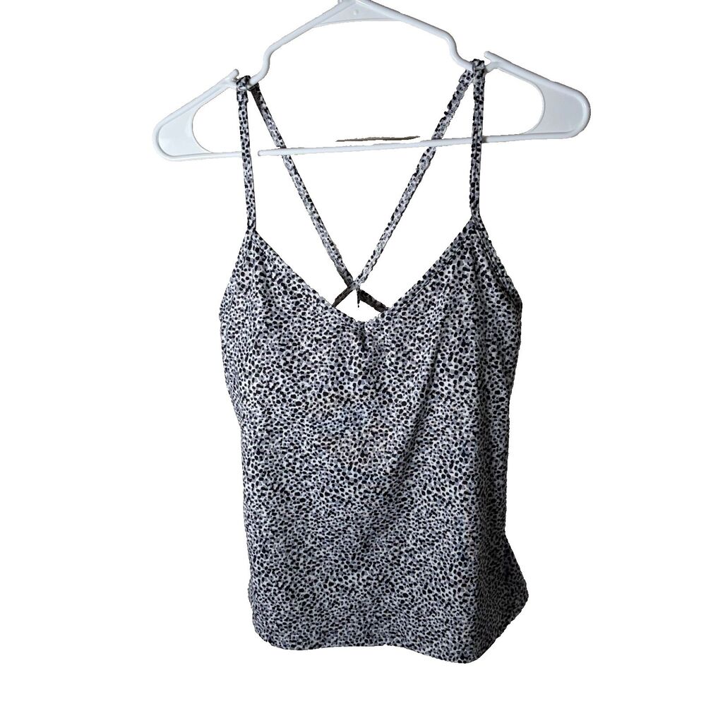 Old Navy Tank Top Women's Medium Cage Back Sleeveless Active Sports Bra